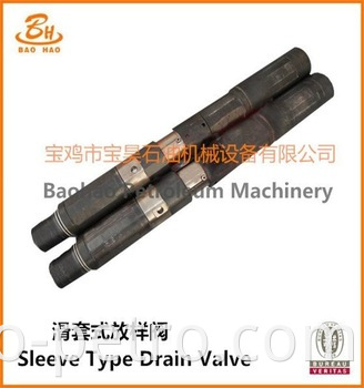 Sleeve Type Drain Valve